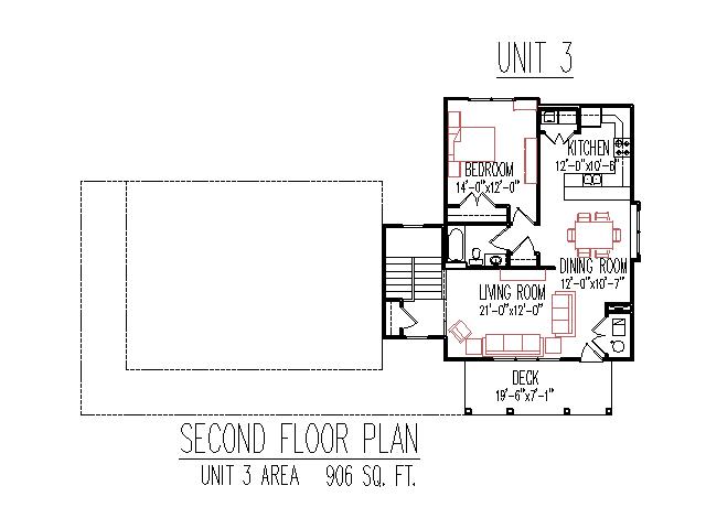 Connersville Indiana Duplex Plans 3 Unit 2 Floos 3 Bedroom 3 Bath Front Porch 2700 Sq Ft