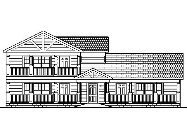 Elwood Indiana Duplex Plans 3 Unit 2 Floos 3 Bedroom 3 Bath Front Porch 2700 Sq Ft